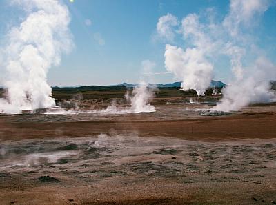 Horké prameny na Islandu