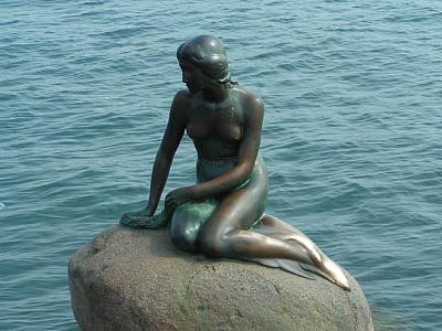 Kodaň - malá mořská víla, Německem do dánského království + ostrov Helgoland