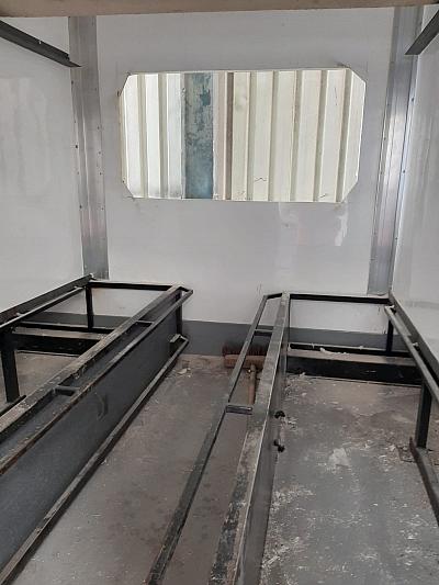 Rekonstrukce hotelbusu AFRIČAN v roce 2024 Rekonstrukce hotelbusu AFRIČAN v roce 2024